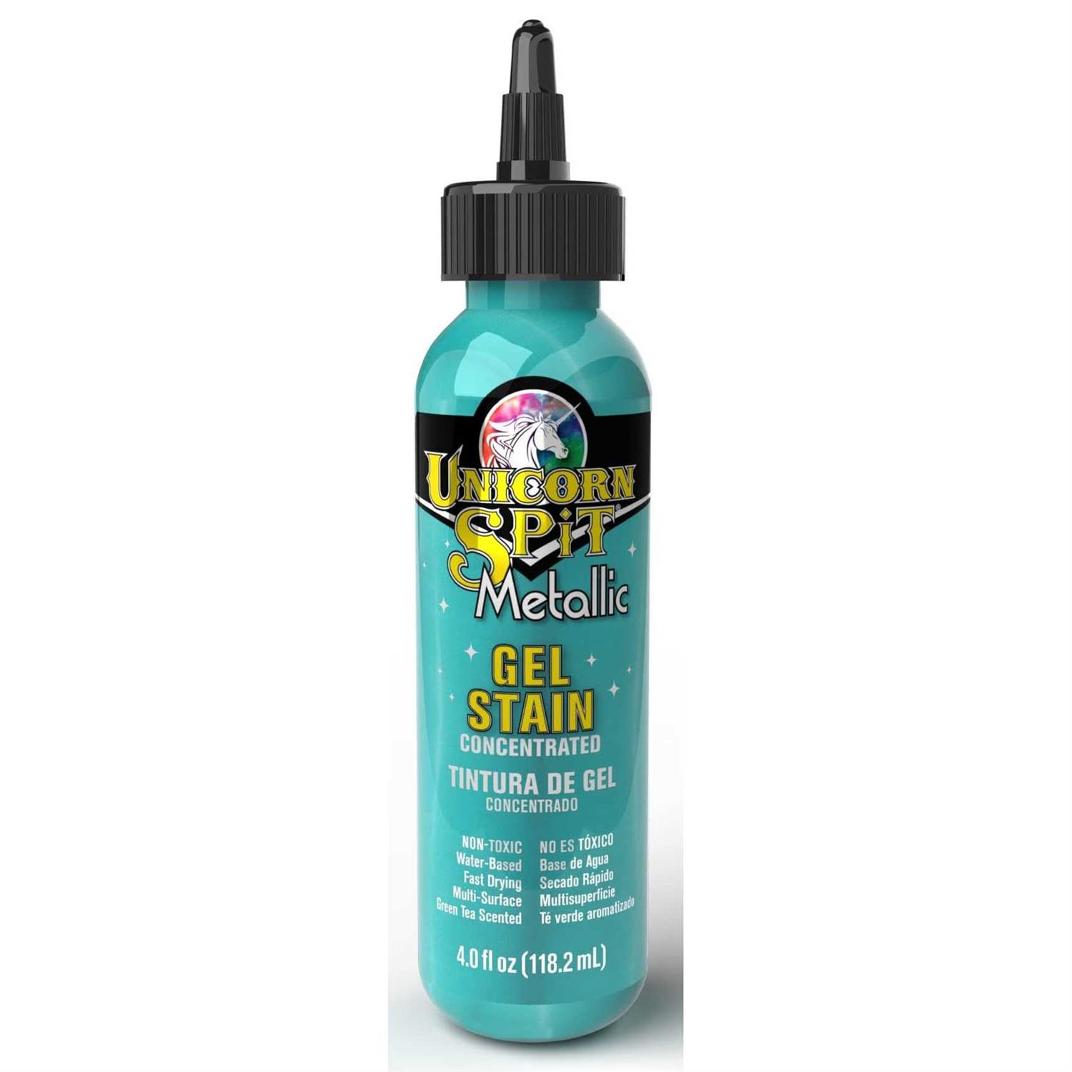 Metallic Unicorn Spit Sparkling Wood Stain & Glaze 4oz