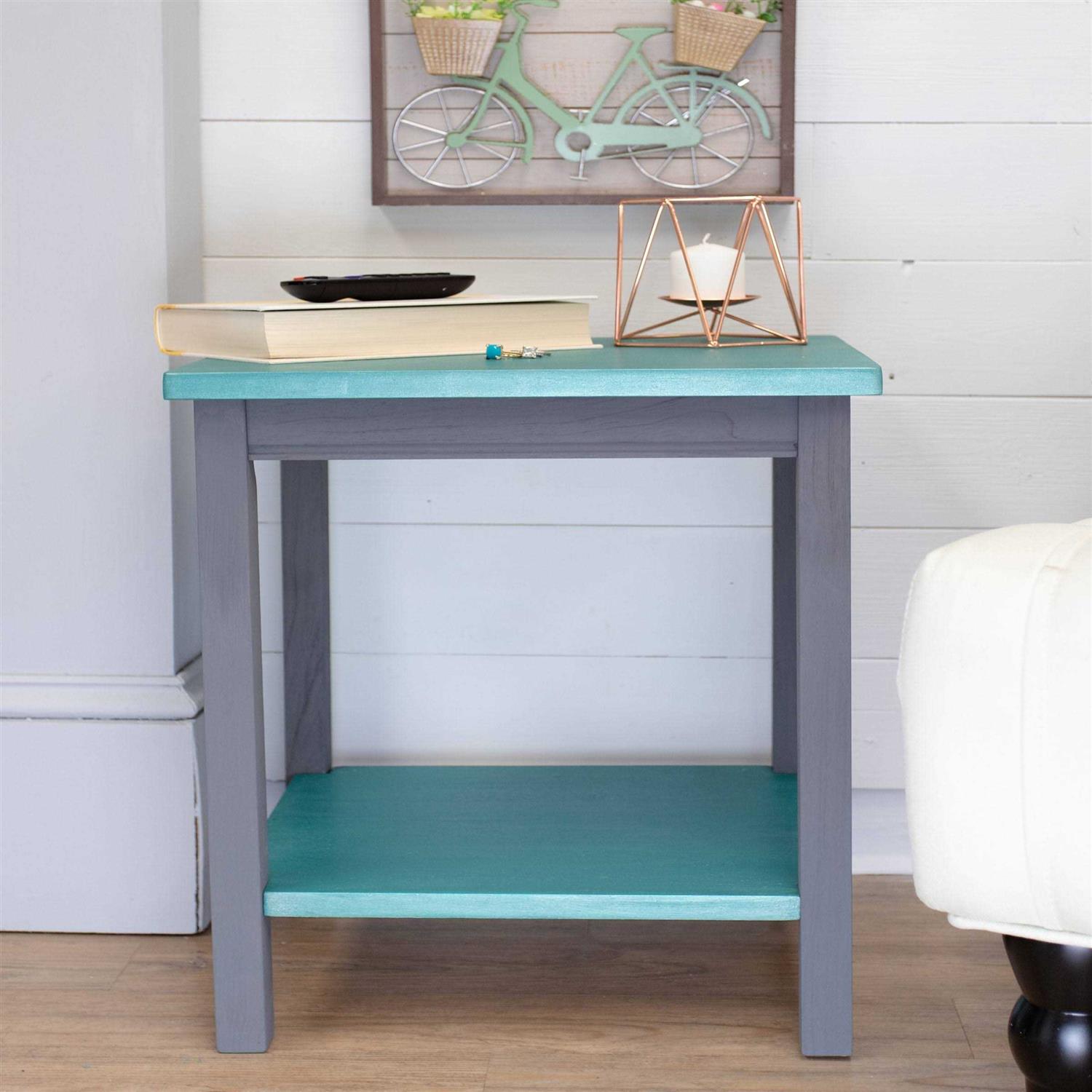 Metallic Unicorn Spit Sparkling Wood Stain & Glaze 4oz - Image 3