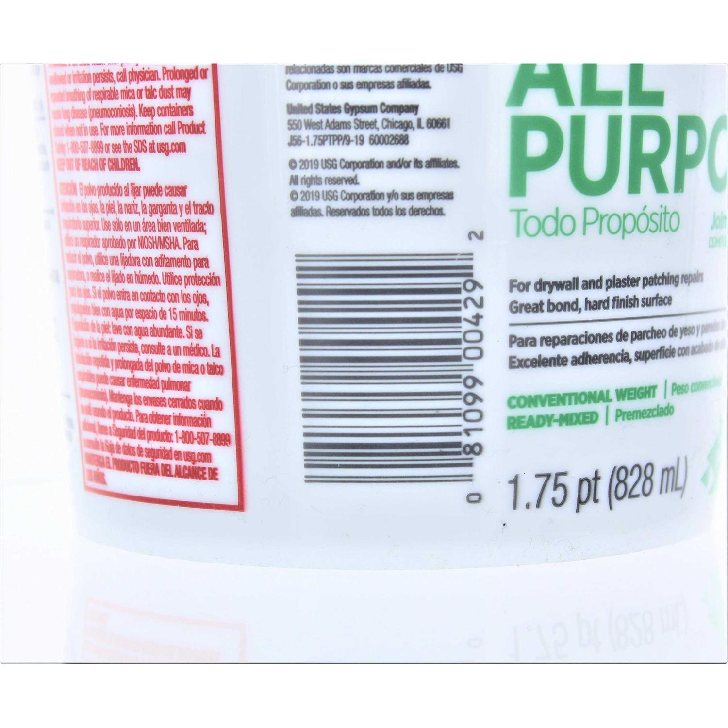 Sheetrock 380270 All-Purpose Joint Compound - Image 4