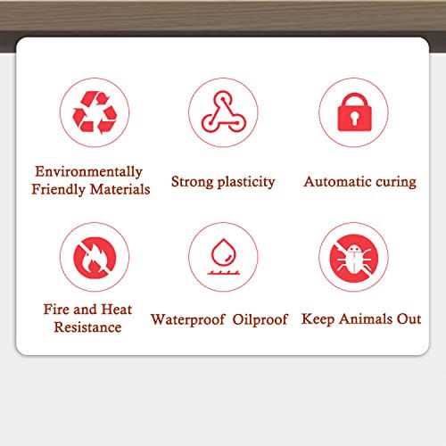 New Waterproof Duct Seal Repair Sealing Clay 6 Pack White Moldable Silicone Putty - Image 2