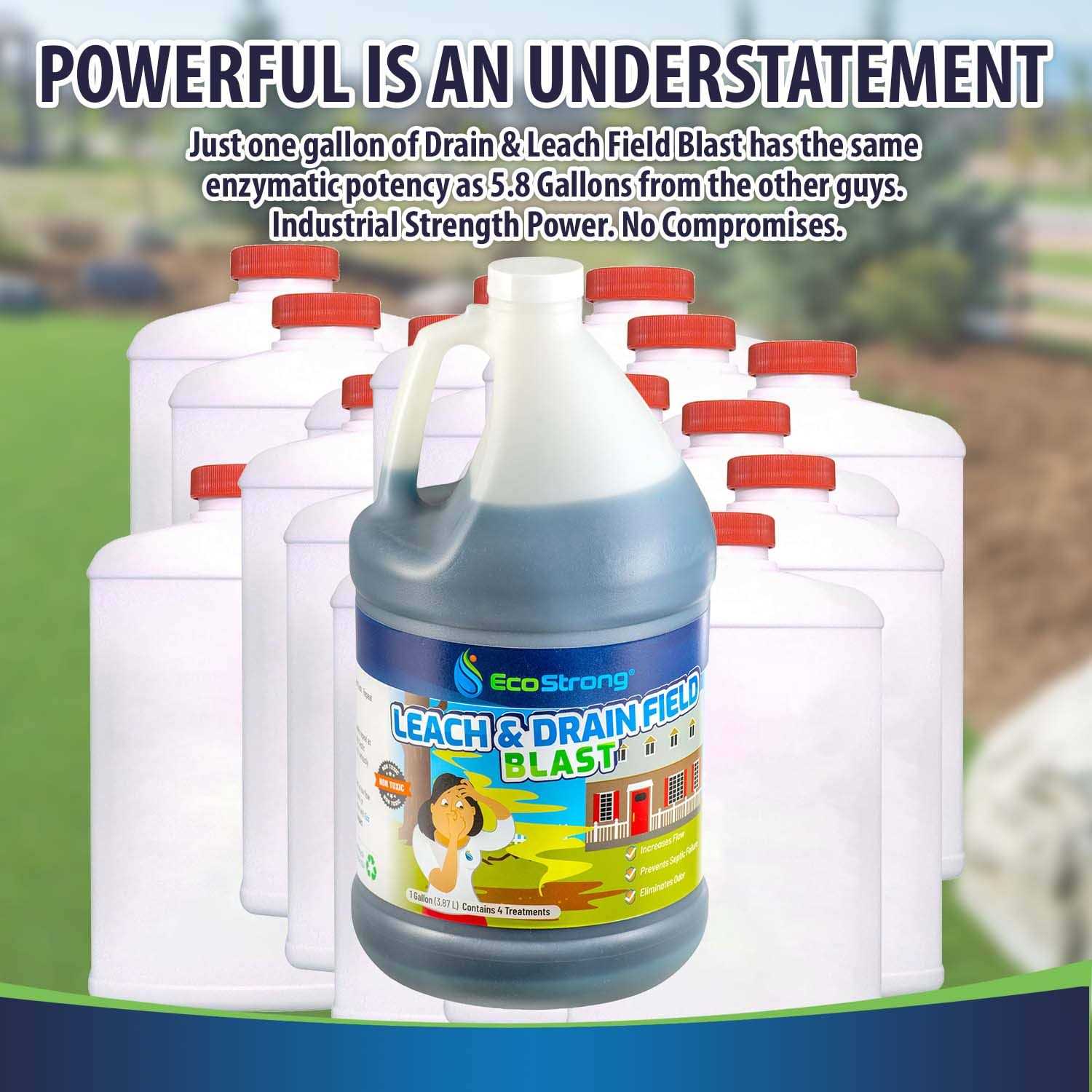Septic Drain and Leach Field Treatment Bio-enzyme Cleaner Breaks Down and Digest Clogs - Image 4