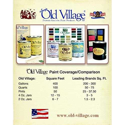 Old Village Acrylic Latex Paint - Image 5