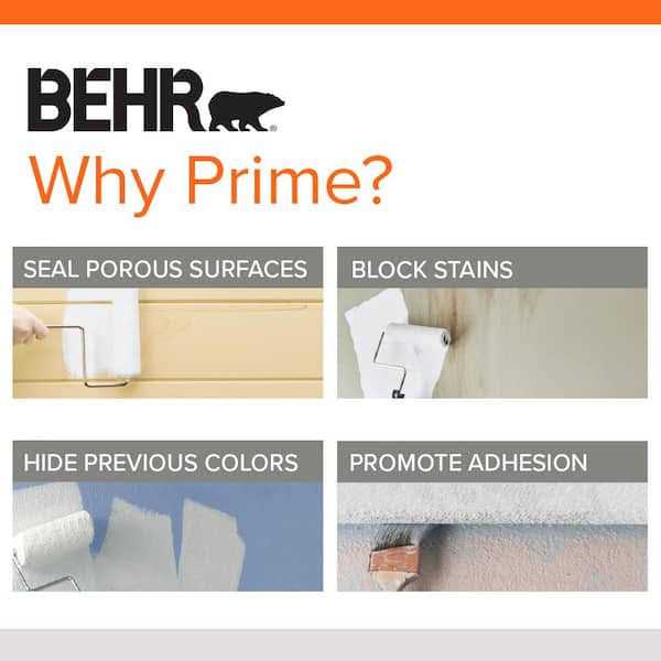 BEHR 1 gal. White Interior/Exterior Metal Primer - Image 3