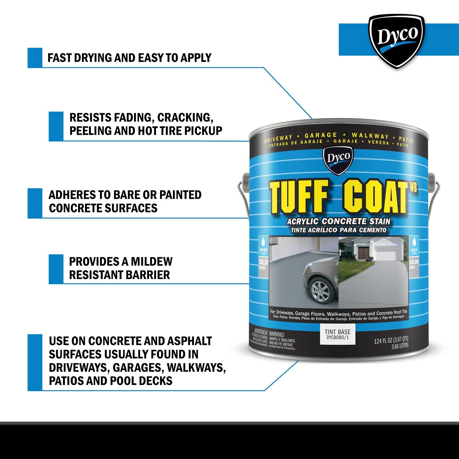 Dyco Tuff Coat Concrete Stain - Image 3