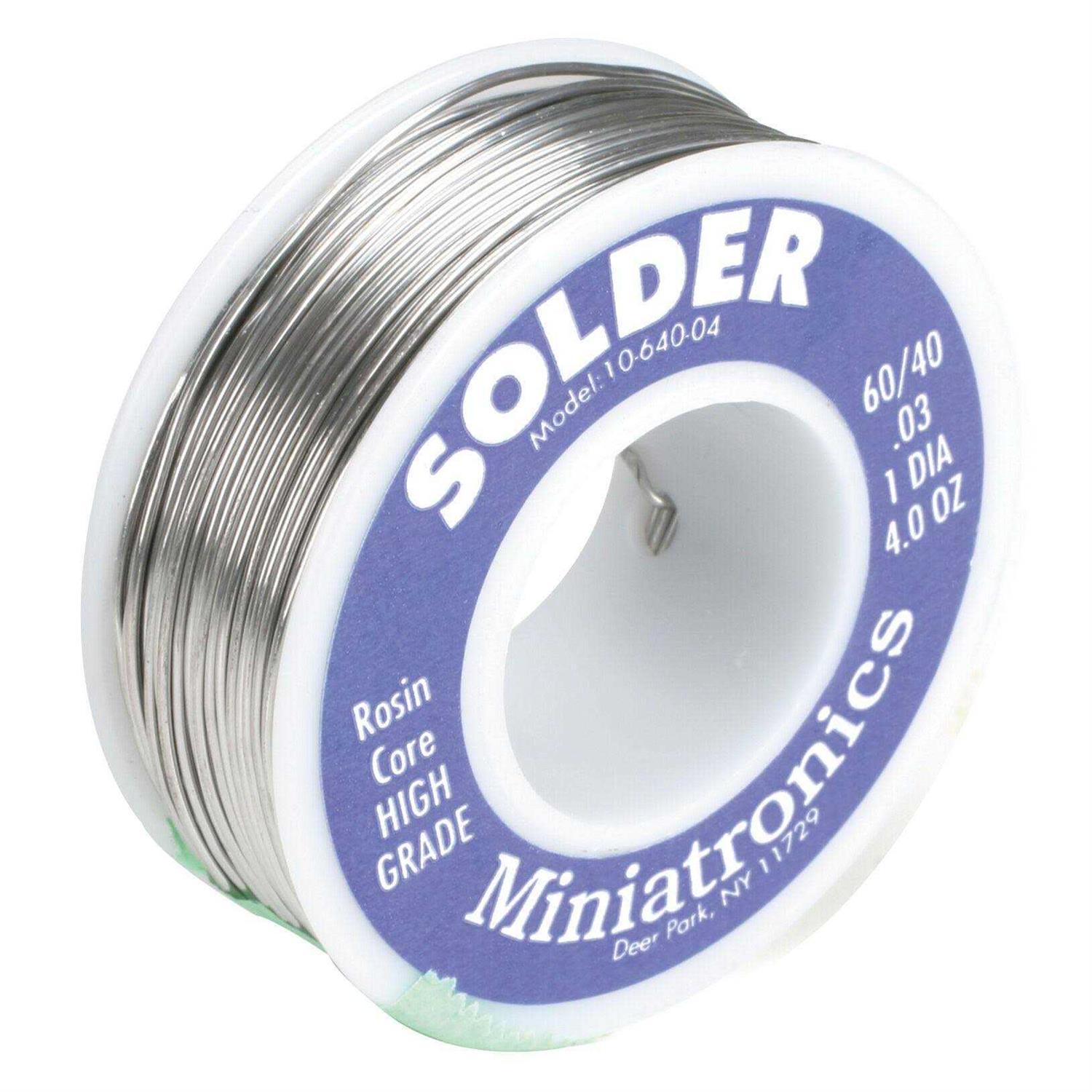 Miniatronics Rosin Core Solder 60/40