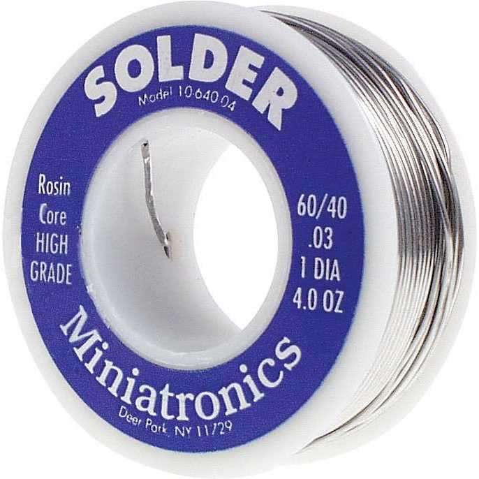 Miniatronics Rosin Core Solder 60/40 - Image 4