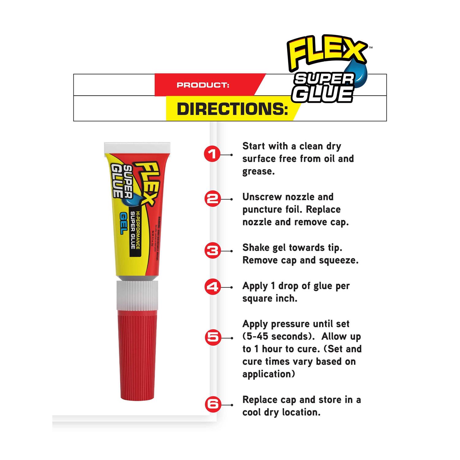 Flex Super Glue Liquid - Image 3