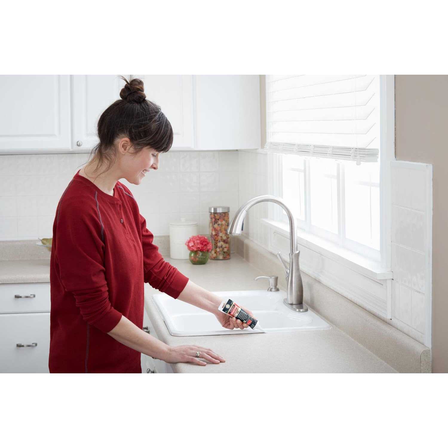 GE Supreme Silicone Kitchen & Bath Sealant - Image 3