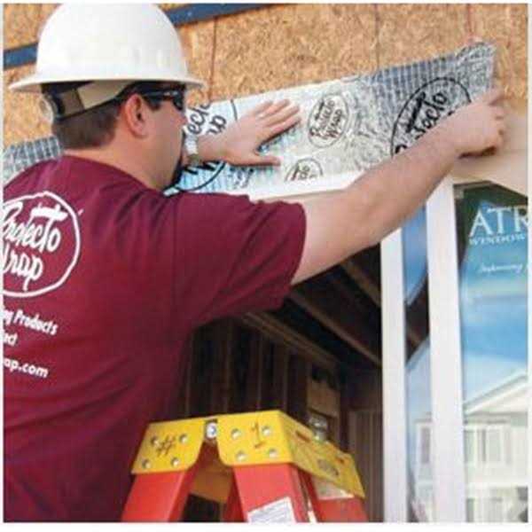 Protecto Wrap 4 x 75 ft. Super Stick Building Tape 844004SW - Image 5