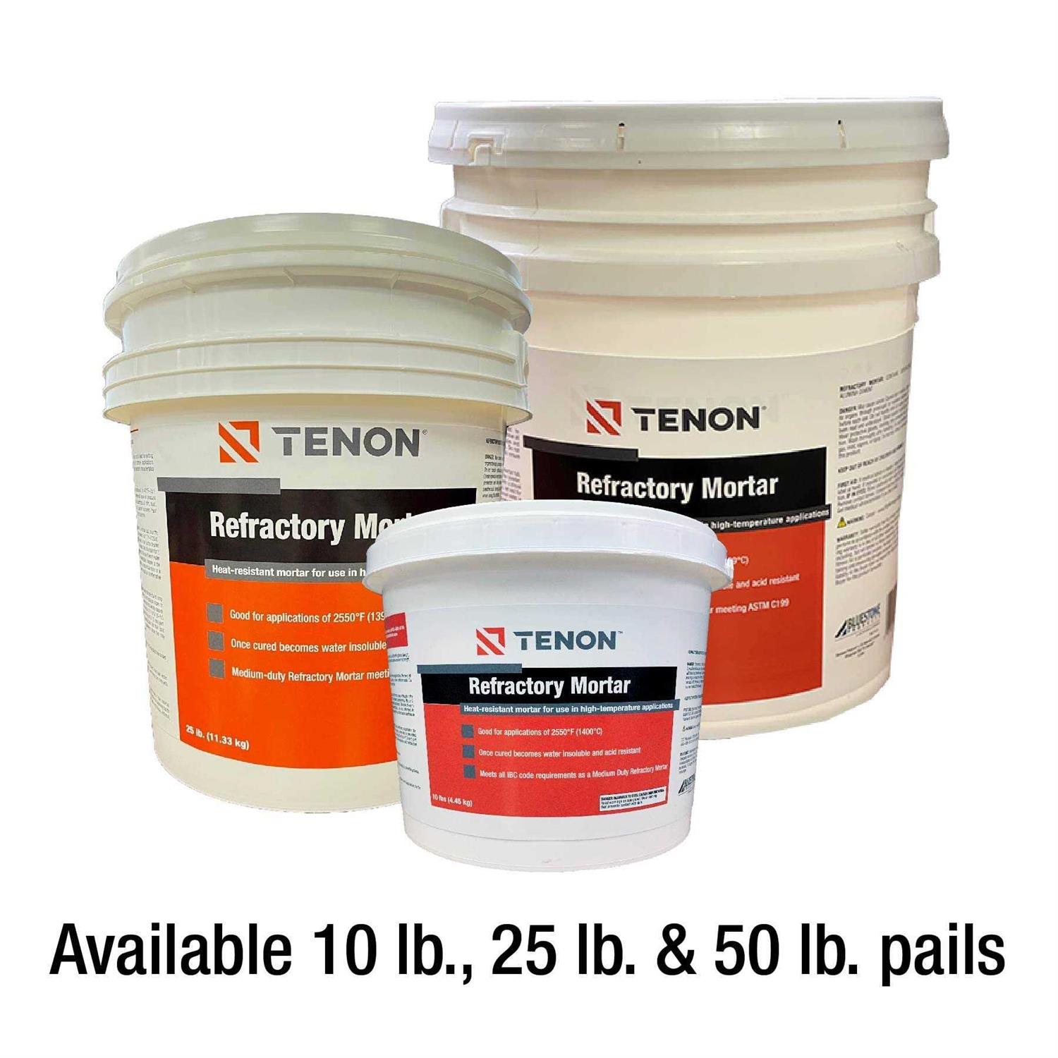 Tenon 10 lb. Refractory Mortar 120913 - Image 3