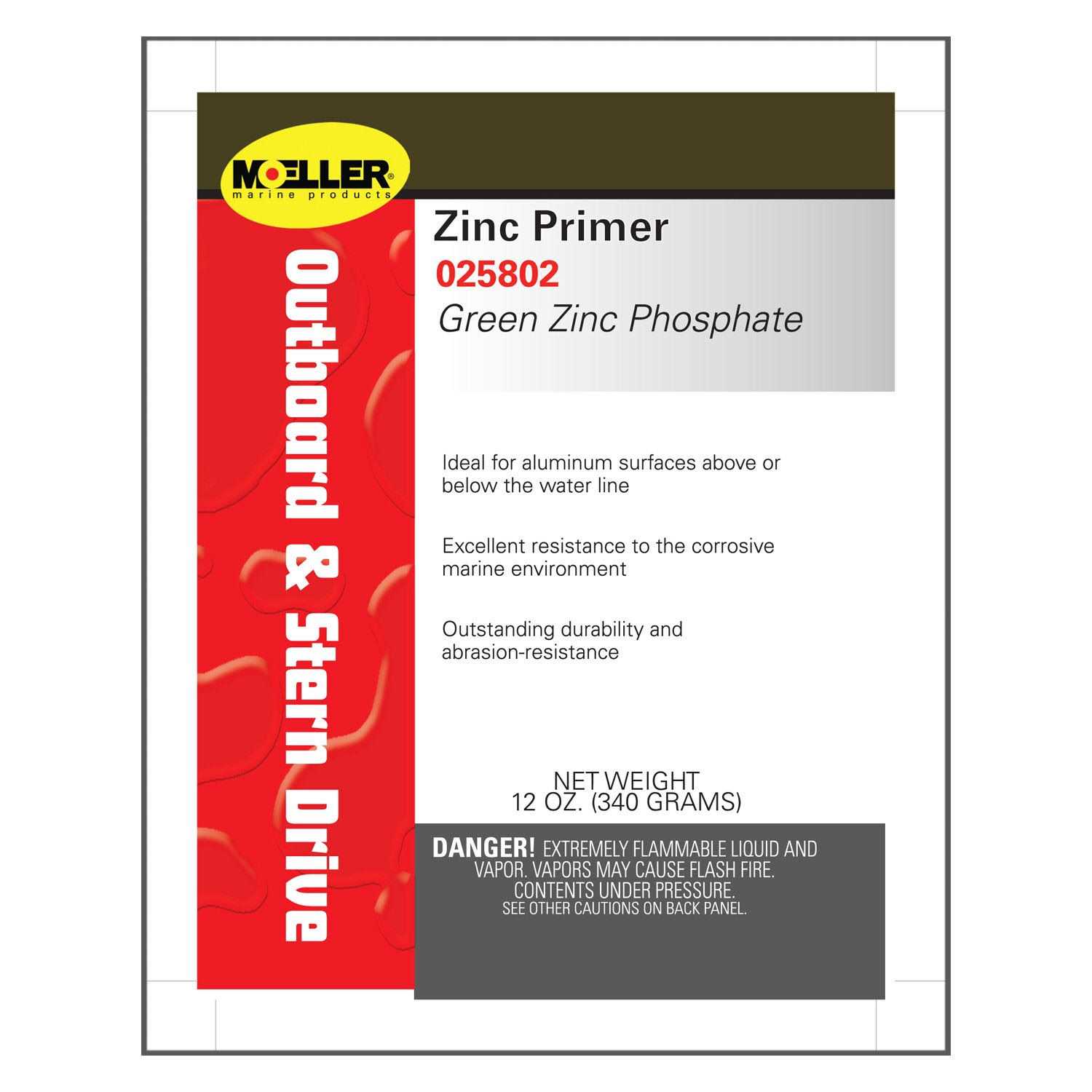 Moeller Green Zinc Phosphate Primer - Image 5