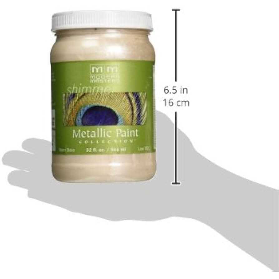 Modern Masters ME705 qt Oyster Metallic Paint - Image 2
