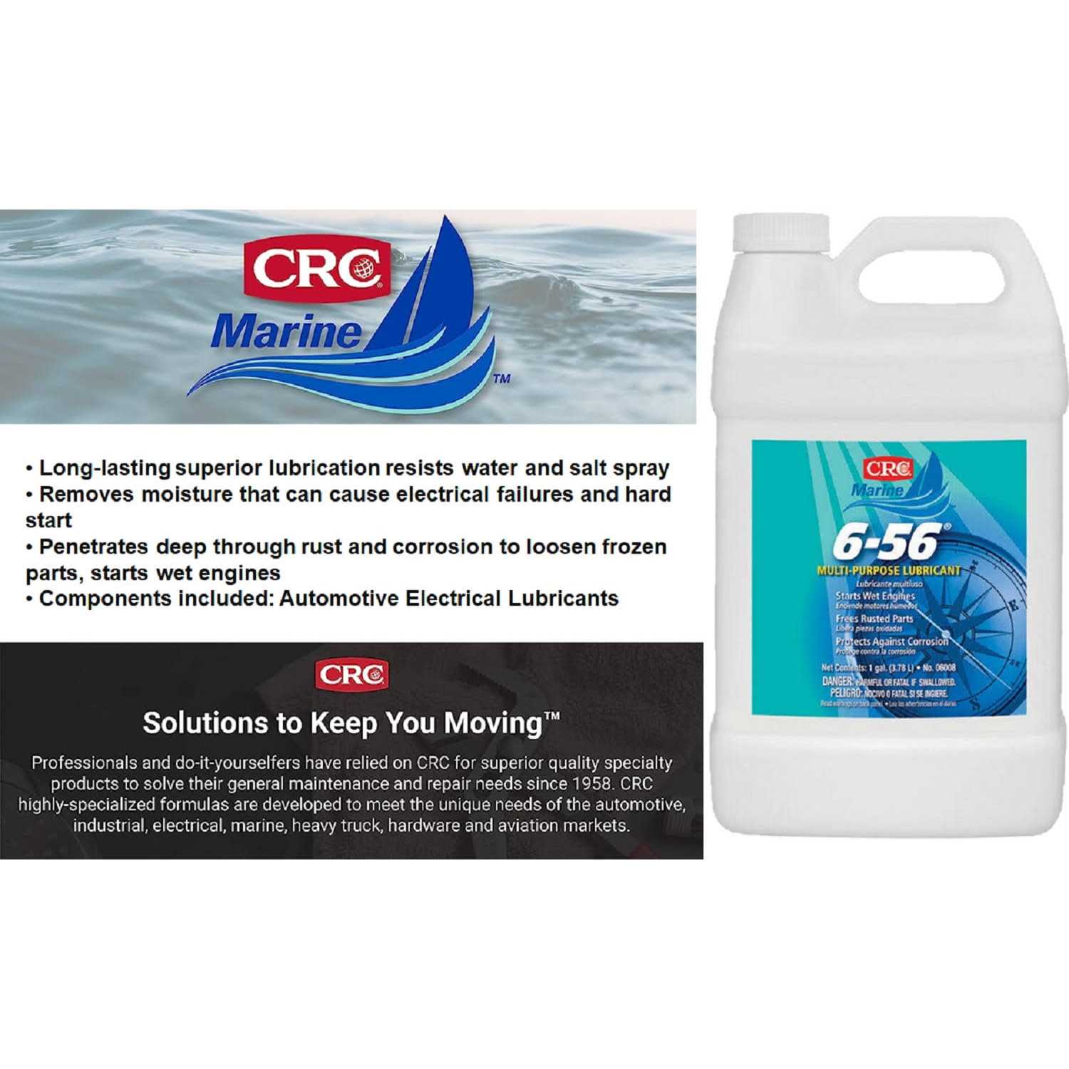 CRC Marine 6-56 Multi-Purpose Lubricant - Image 4