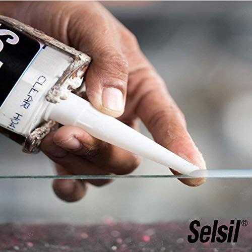 SELSIL Aquarium Silicone Clear Sealant High Elasticity Safe for Fish - Image 3