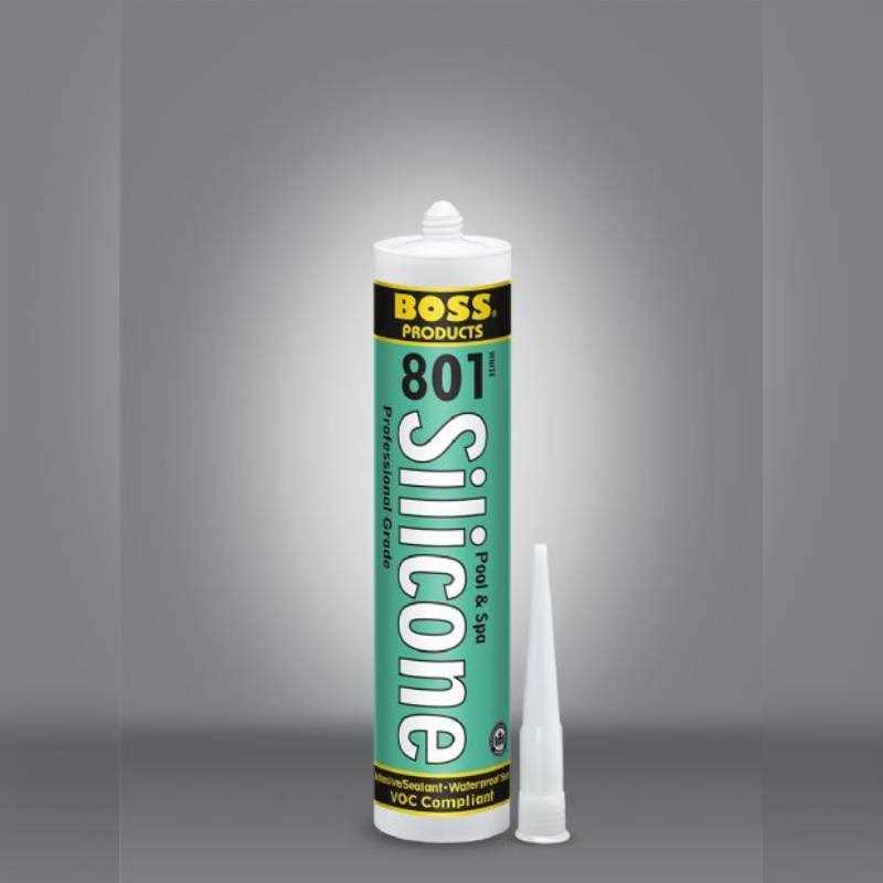 80100B 10.3 Oz Silicone Adhesive Clear Boss - Image 3