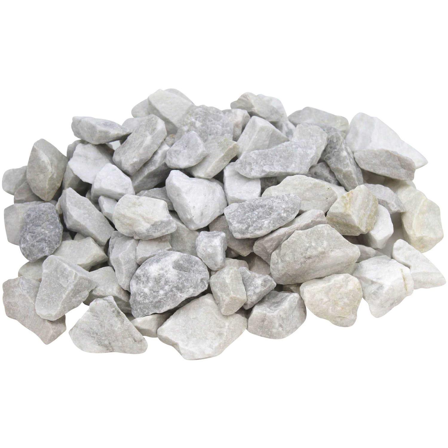 Rain Forest White Marble Chips 1 in. 900 lb., RFWMC1-30-P30 - Image 5