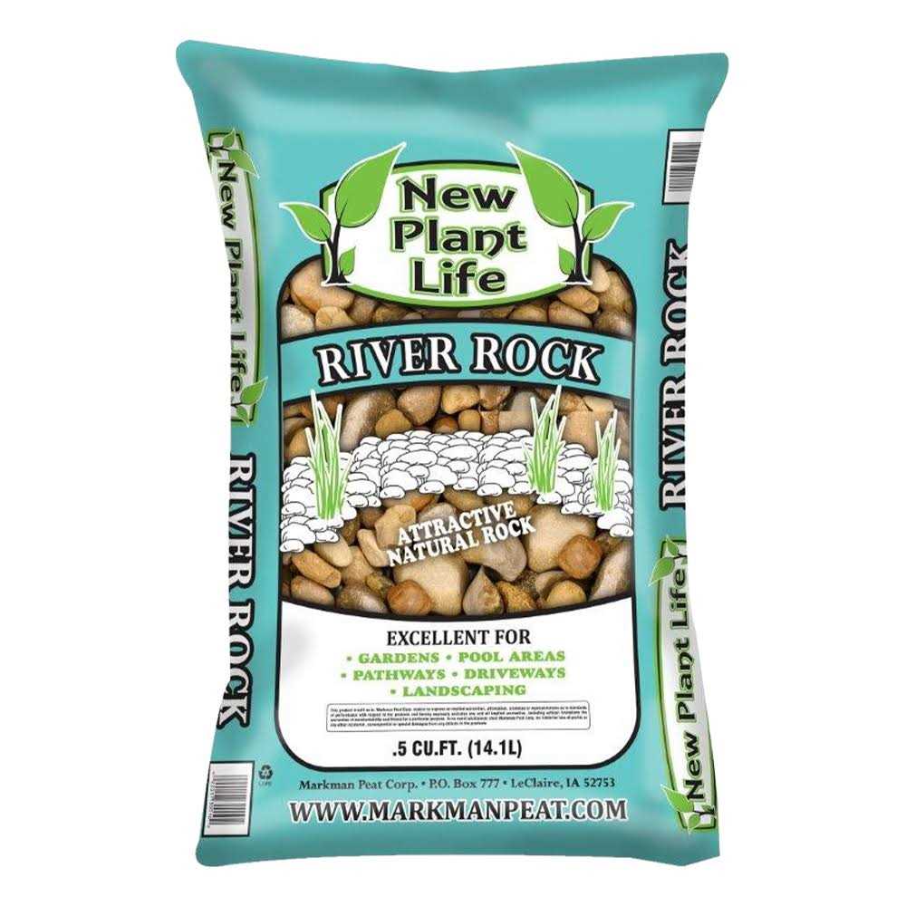 New Plant Life River Rock