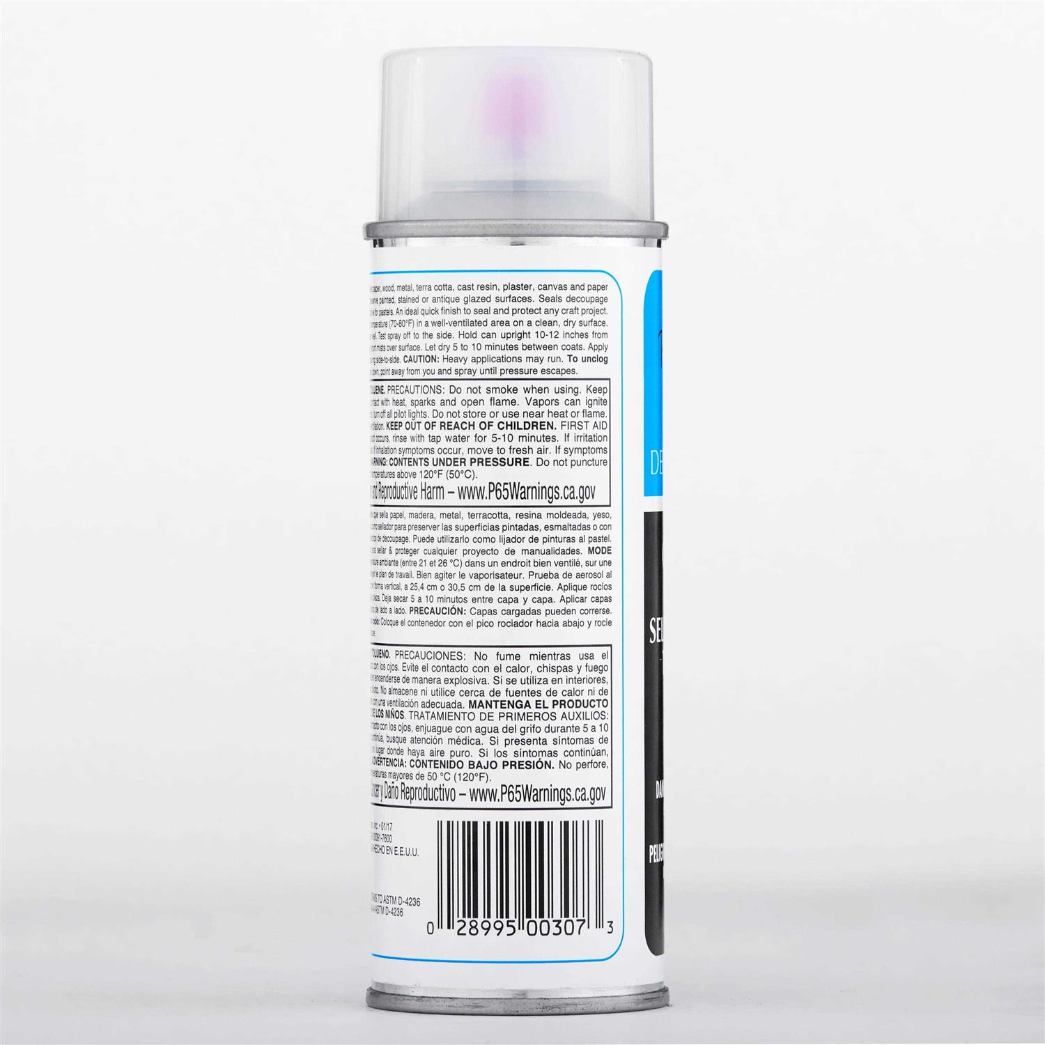 Plaid Clear Acrylic Sealer Aerosol Spray - Image 3