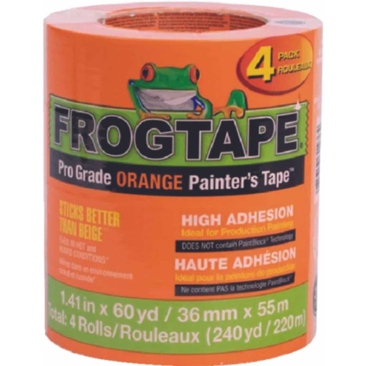 Shurtape 60yd FrogTape Pro Grade Orange Painter's Tape - Image 5