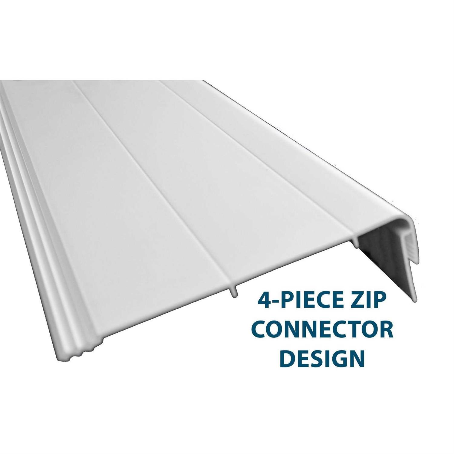 Weatherables 4x4 Vinyl Post Wrap Weatherproof Premium Outdoor Vinyl Porch Post Wrap for Quickly Refreshing Existing Deck - Image 5