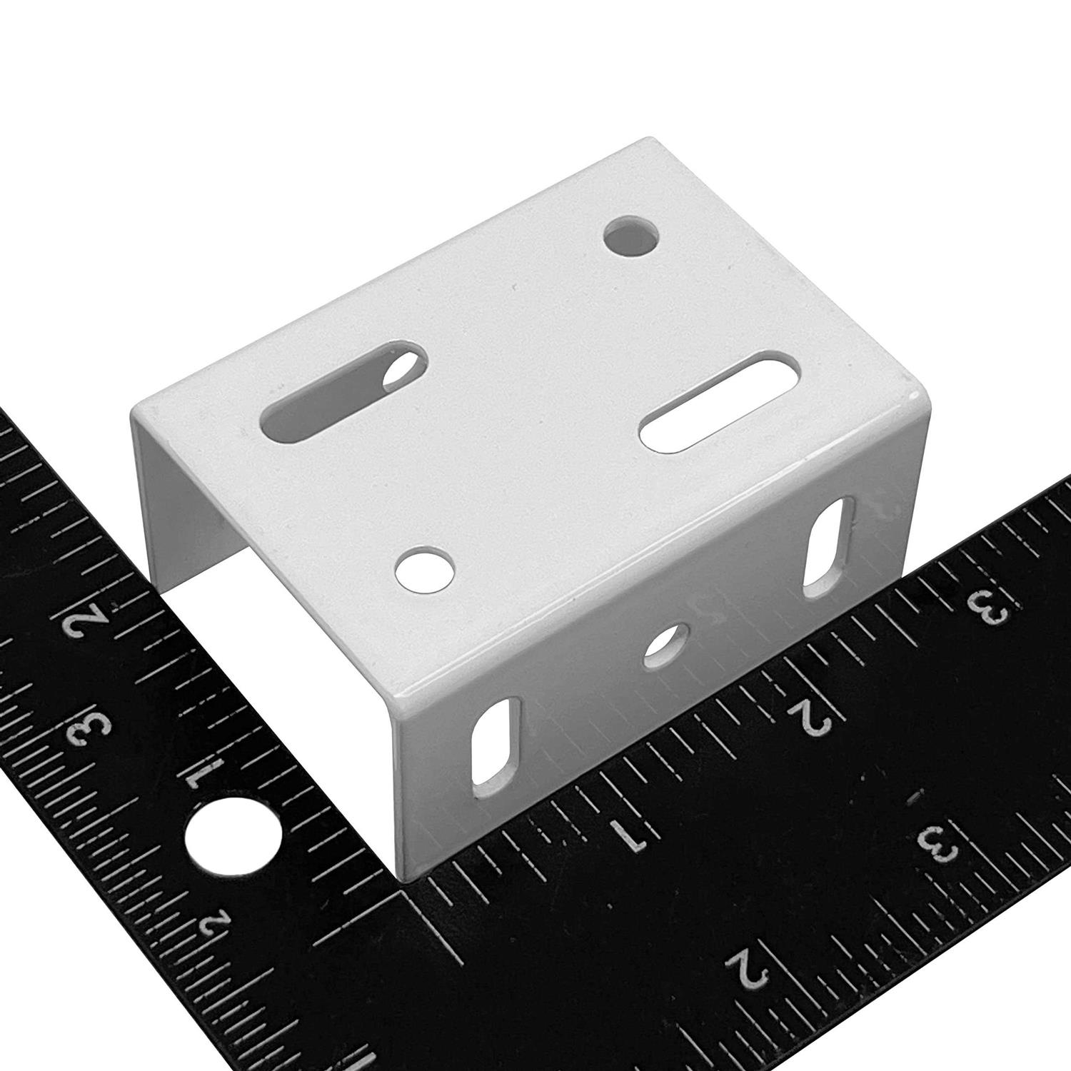 Ohiy Aluminum Fence Bracket Heavy Duty Rail Brackets for Vinyl Fencing - Image 3