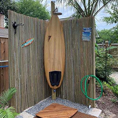 Forever Bamboo Natural Split Rolled Bamboo Fence Panel for Garden Privacy Fence Screen for Indoor or Outdoor 4 Ft H x 6 Ft L - Image 5