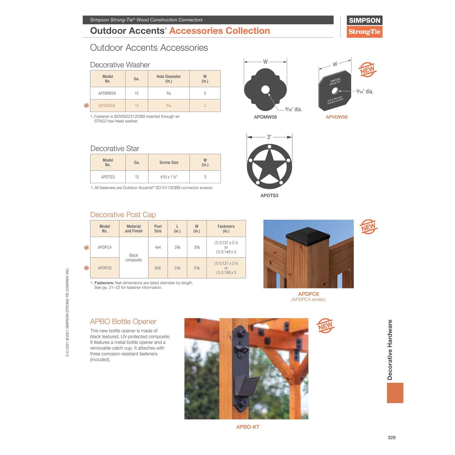 Simpson Strong-Tie Outdoor Accents Post Cap - Image 5