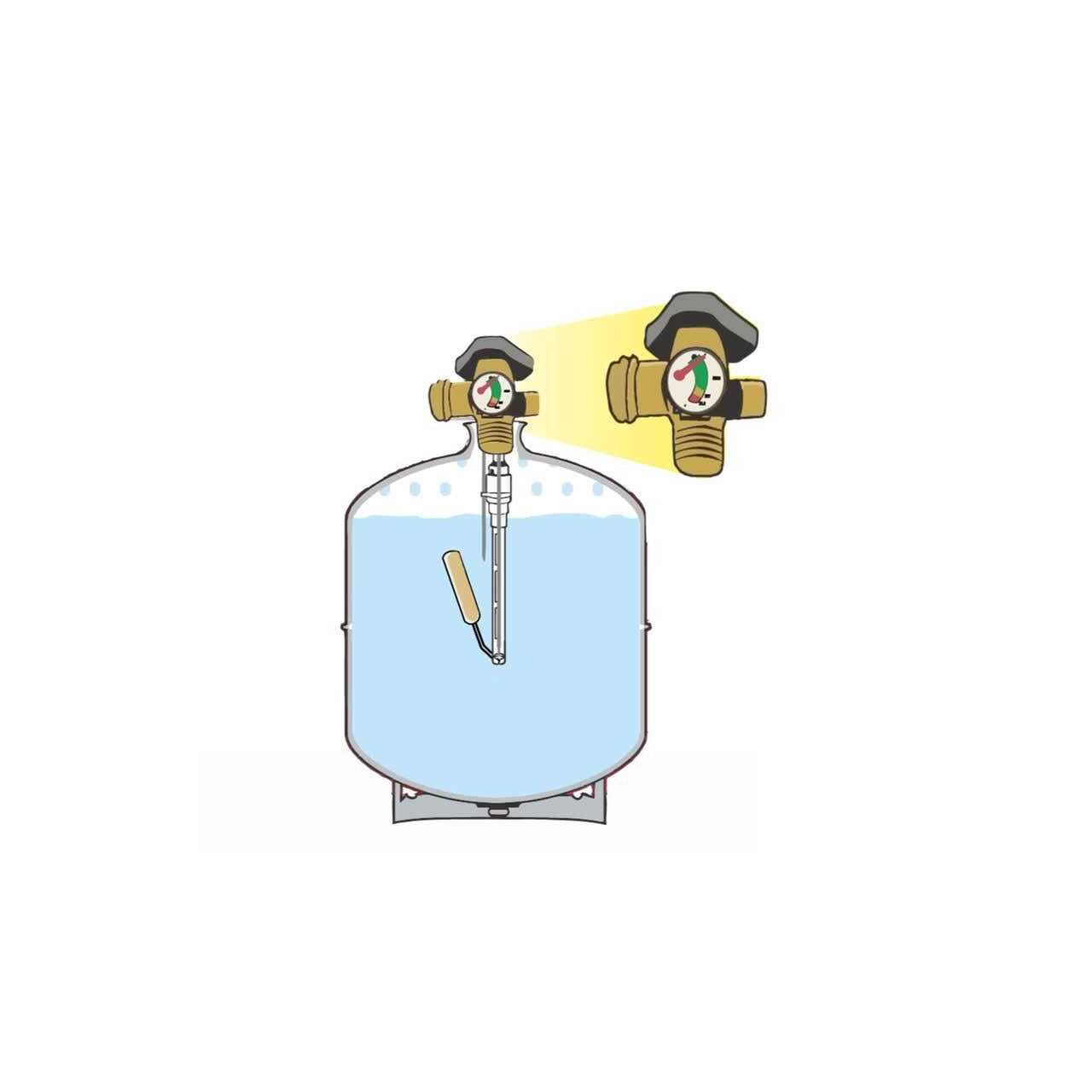 Flame King 11-lb Squatty Propane Tank Cylinder - Image 4