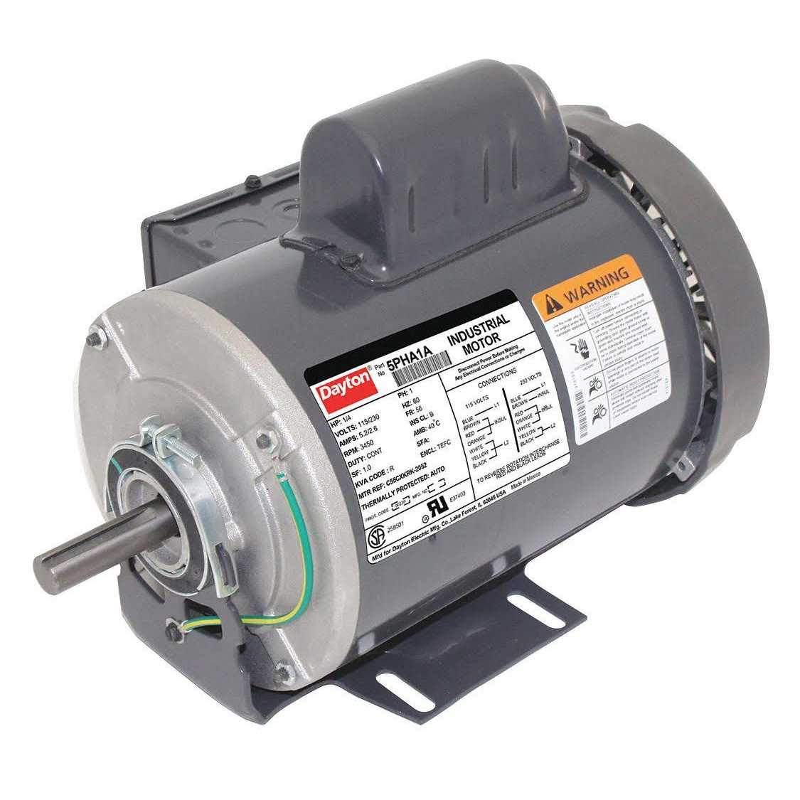 Dayton 5PHA1A Gp Motor 1/4 Hp
