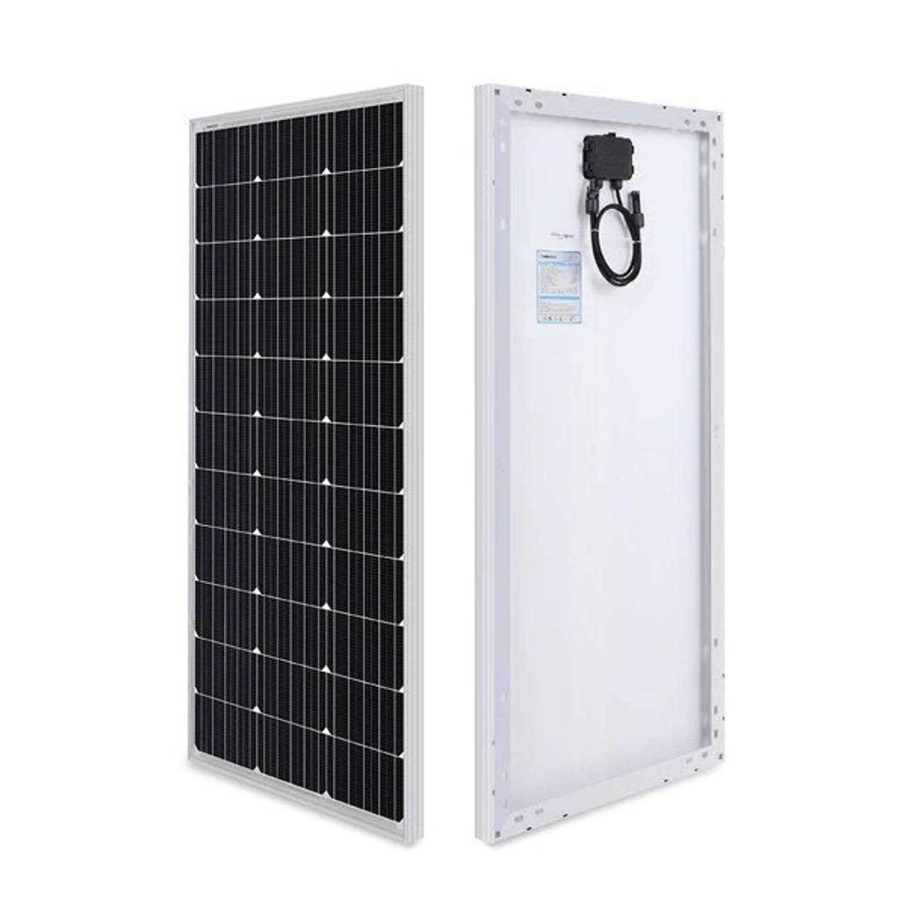 Renogy 100W 12V Monocrystalline Solar Starter Kit w/Wanderer 10A Charge Controller - Image 5