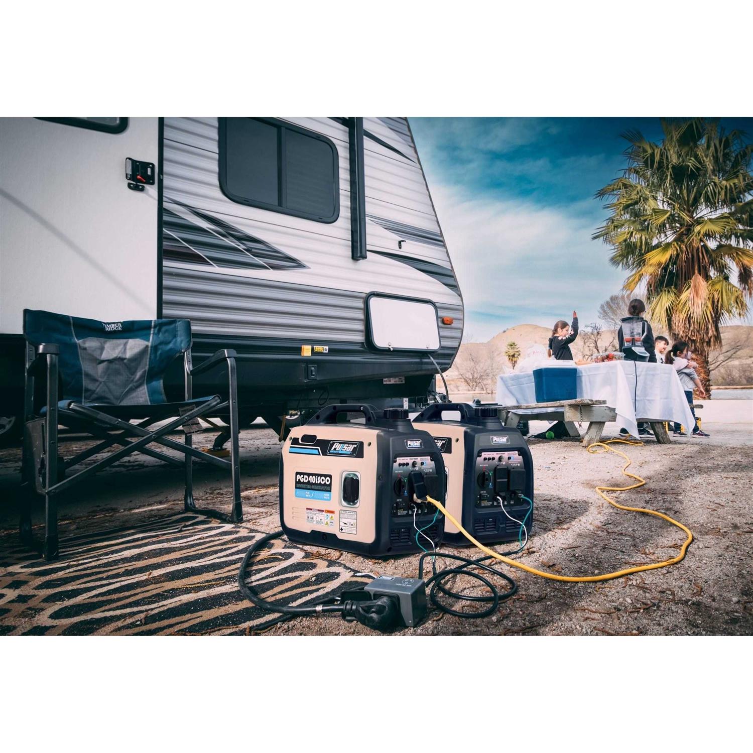 Pulsar PGD40ISCO 4000W Super Quiet Inverter Gasoline Powered Generator - Image 4