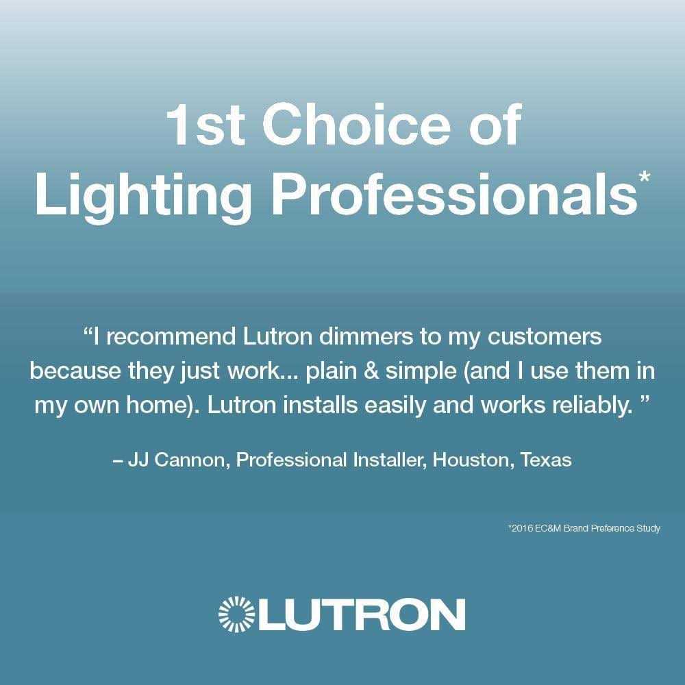 Lutron AYCL-153P-WH Ariadni CFL/LED Dimmer - Image 3