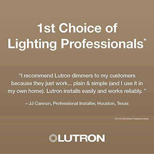 Lutron AYCL-153P-WH Ariadni CFL/LED Dimmer - Image 4