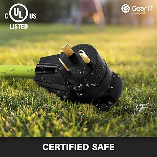 Gearit 30-Amp Extension Cord for RV and Auto 3-Prong 125-Volt 10/3 STW 10awg Gauge 3 Wire - Image 5