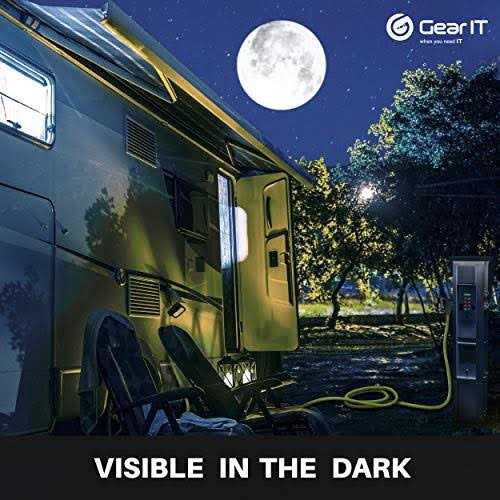 Gearit 30-Amp Extension Cord for RV and Auto 3-Prong 125-Volt 10/3 STW 10awg Gauge 3 Wire - Image 2