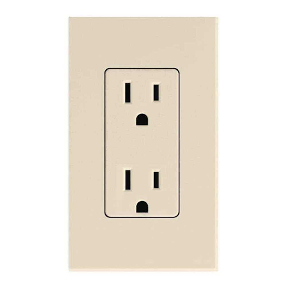 Lutron NTR-15-TR-WH Duplex 15A Receptacle - Image 3