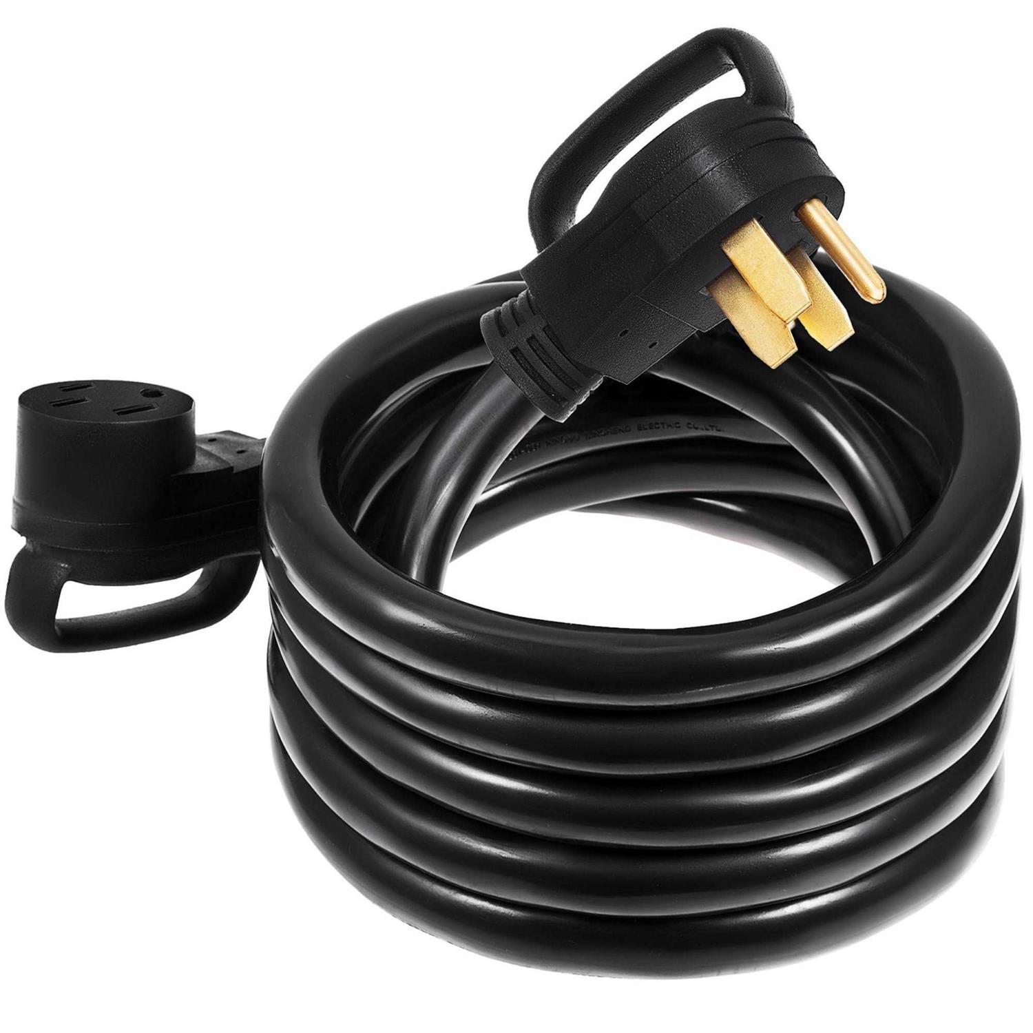 VEVOR RV Extension Cord Power Supply Cable RV Power