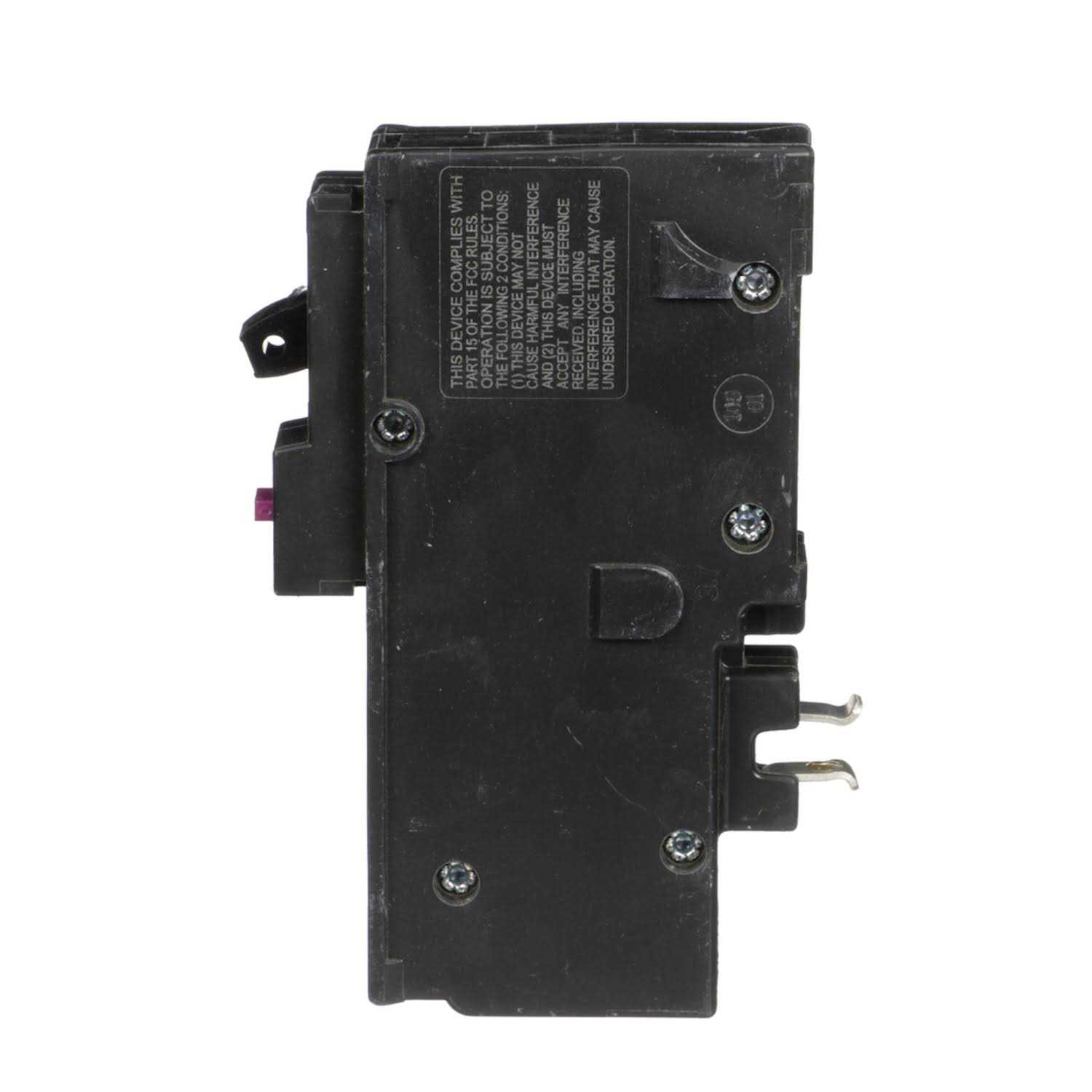 Square D HOM115PDFC Homeline Single-Pole Dual Function Circuit Breaker - Image 3