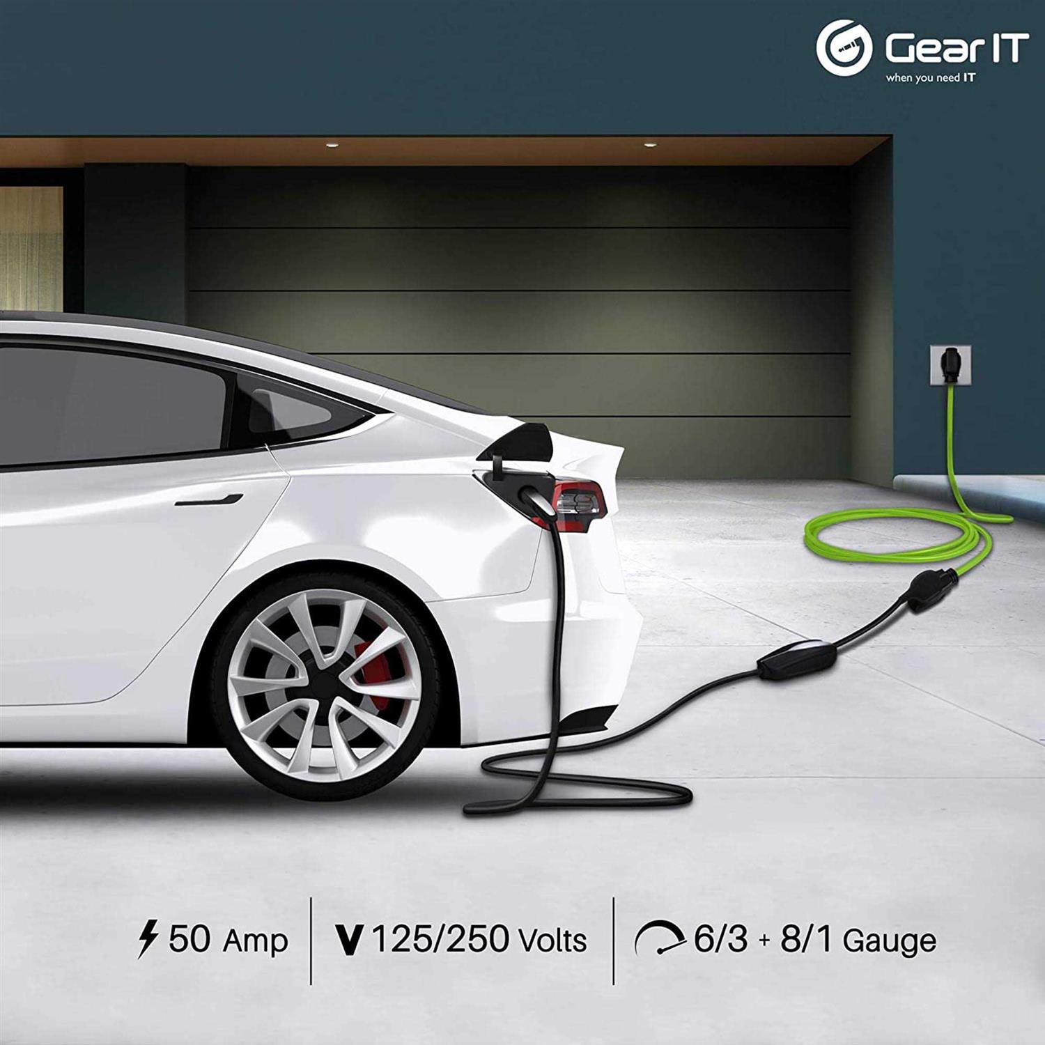 GearIT 50-Amp Extension Cord for RV and EV 4-Prong 250-Volt - Image 2