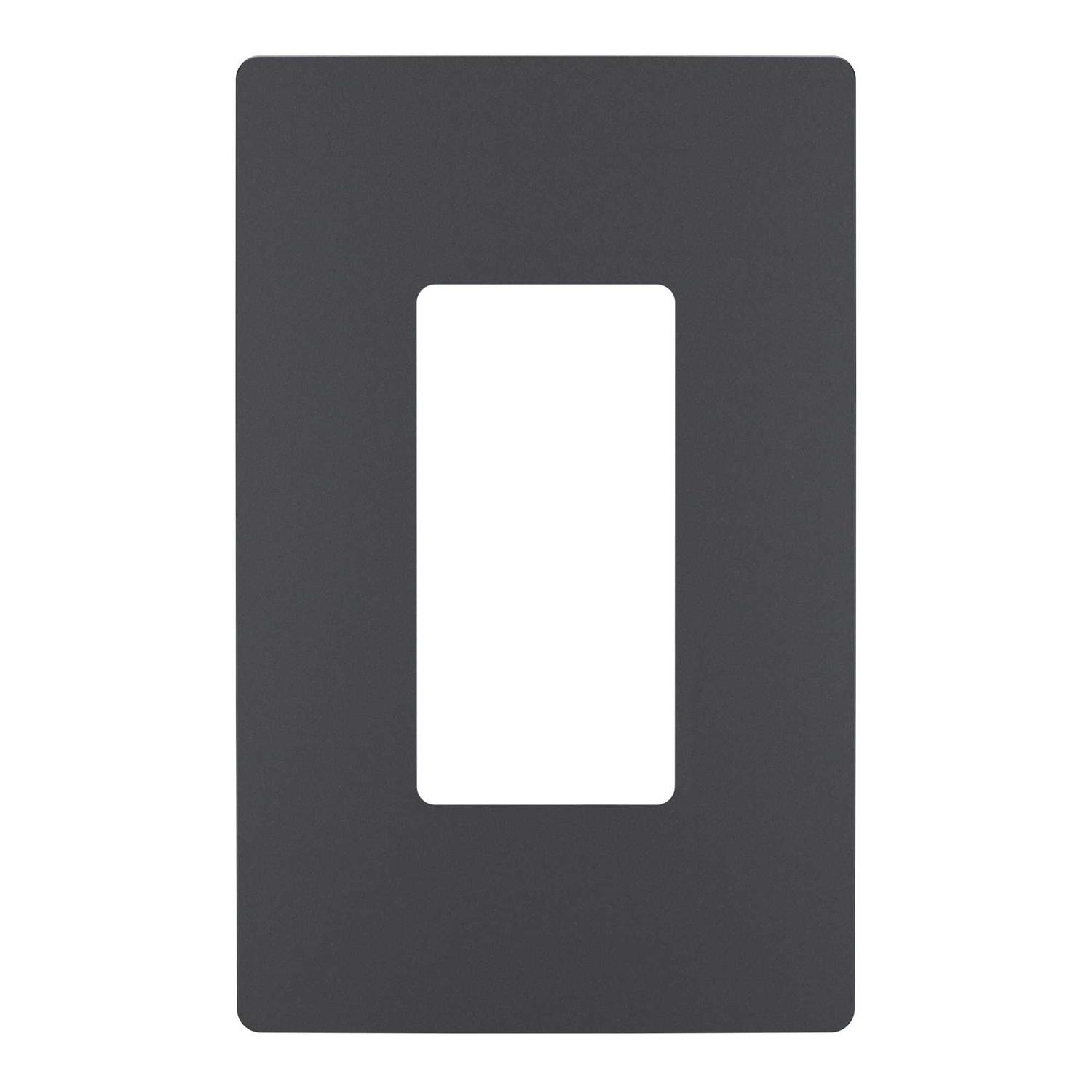 Radiant One-Gang Screwless Wall Plate