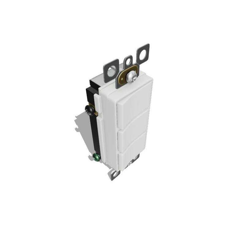 Broan P3RW 3-Function Rocker Switch - Image 2