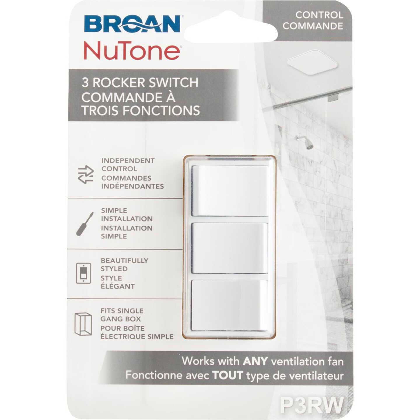 Broan P3RW 3-Function Rocker Switch - Image 5