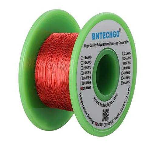 Bntechgo AWG Magnet Wire Enameled Copper Wire Enameled Magnet Winding Wire - Image 2