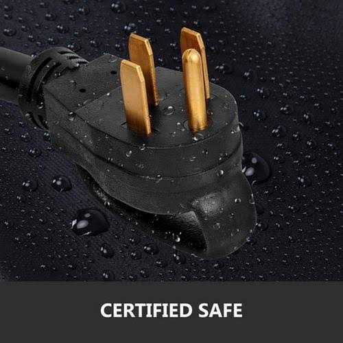 VEVOR Generator Power Cord 50-Amp 125/250-Volt 14-50P to CS6364 Locking Connector - Image 5