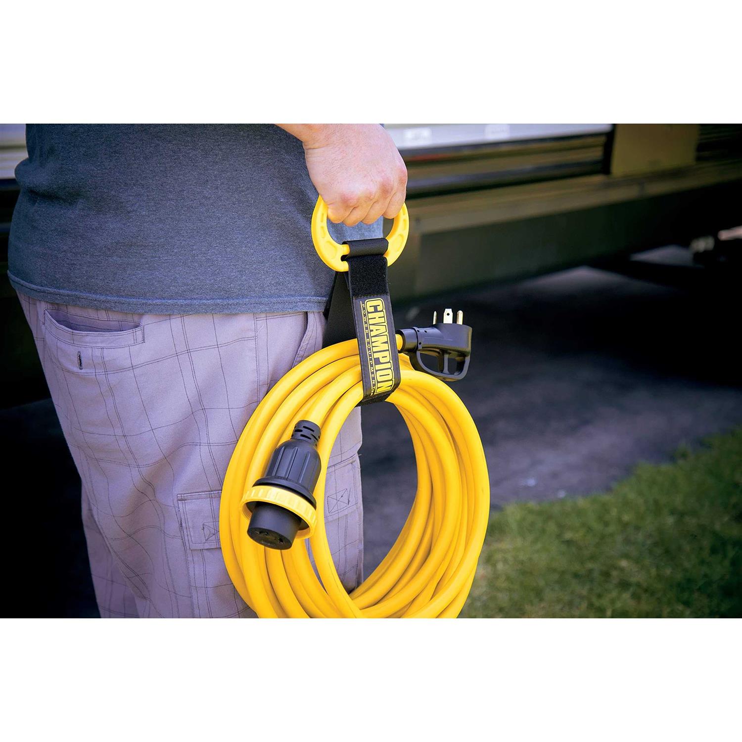 Champion Power Equipment 30-Foot 30-Amp RV Generator Power Cord 100827 - Image 2