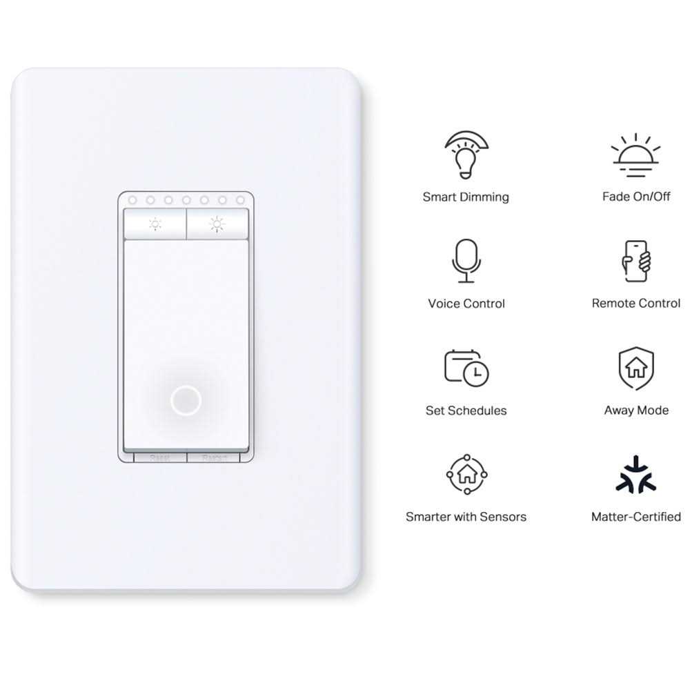 TP-Link Tapo Smart Wi-Fi Light Dimmer Switch with Matter - Image 4