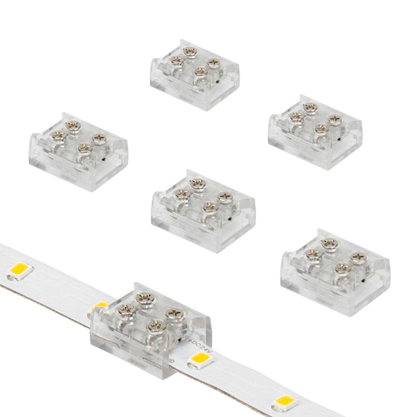 Armacost Lighting 2 Pin LED Strip Light Screw Tape to Wire Connector - Image 4