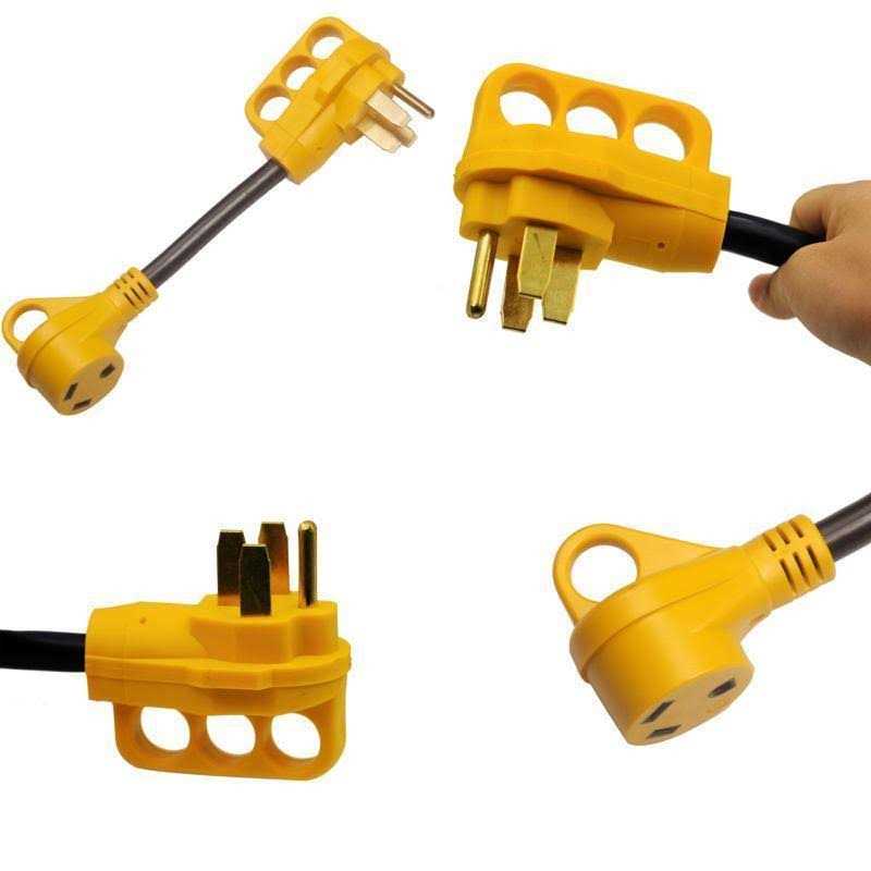 Rv Power Adapter Camper Cord-50amp Male to 30amp Female,12inch,10/3 Stw - Image 5