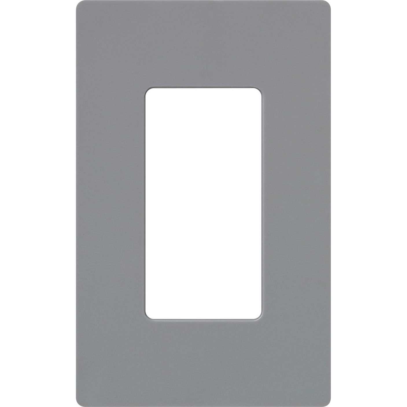 Lutron Claro 1 Gang Wallplate CW-1-WH