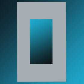 Lutron Claro 1 Gang Wallplate CW-1-WH - Image 5